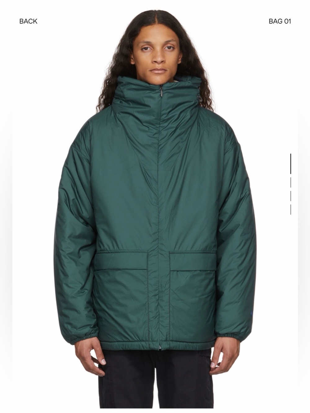NANAMICA green insulation jacket